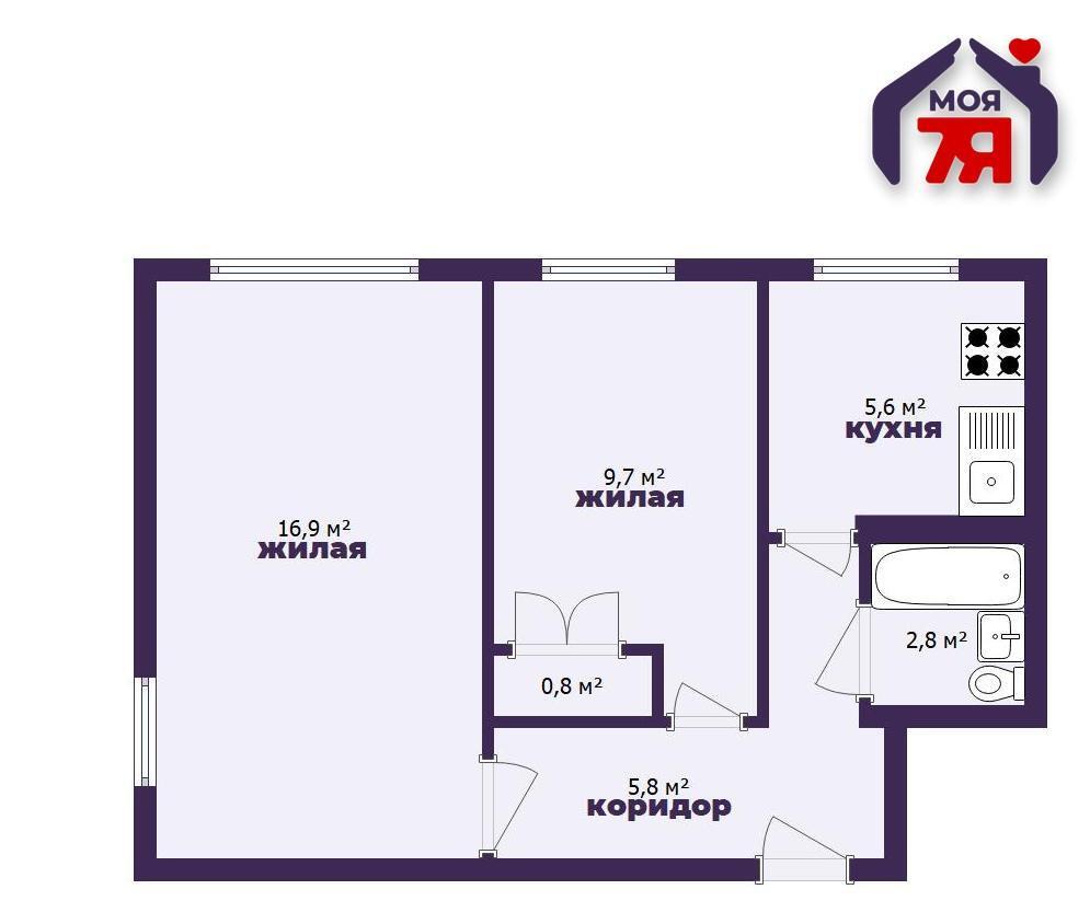 2-пакаёвая кватэра па адрасе г. Минск, Фроликова ул., д. 5