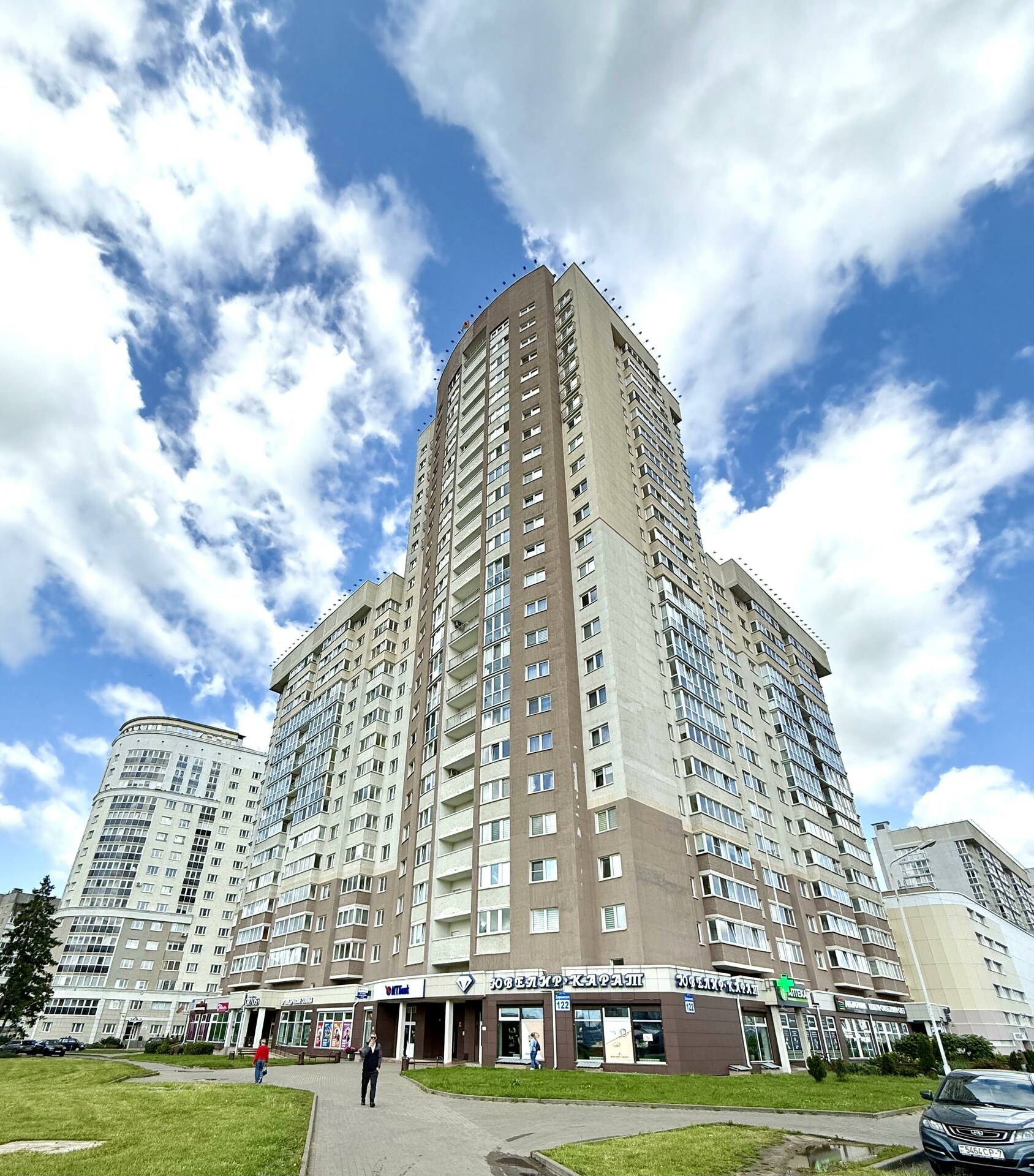 1-комнатная квартира по адресу Минск, Дзержинского просп., д. 122, 1-комн.