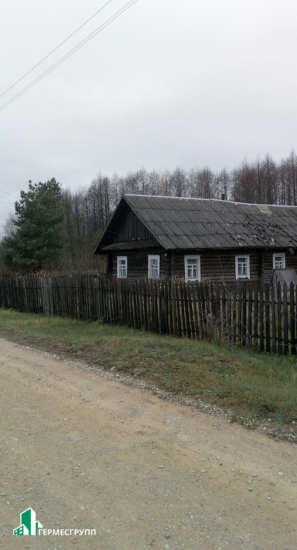 Дом по адресу Дом в д. Поречье Пуховичского р-на у реки Птичь