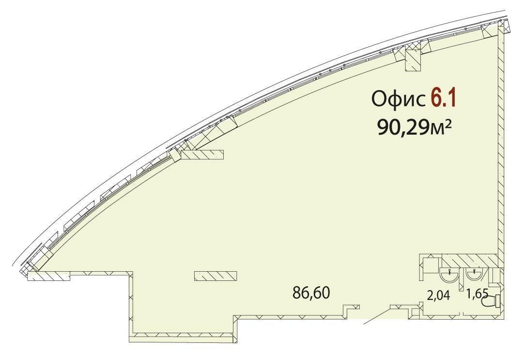 коммерческое помещение по адресу Кропоткина ул.,  63/1, Офис