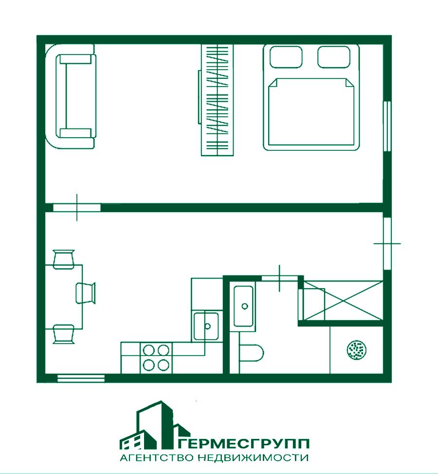 1-пакаёвая кватэра па адрасе г. Молодечно, Виленская ул., д. 16