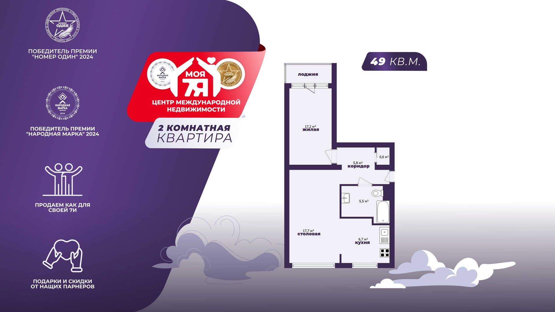 2-пакаёвая кватэра па адрасе г. Минск, Мельникайте ул., д. 5