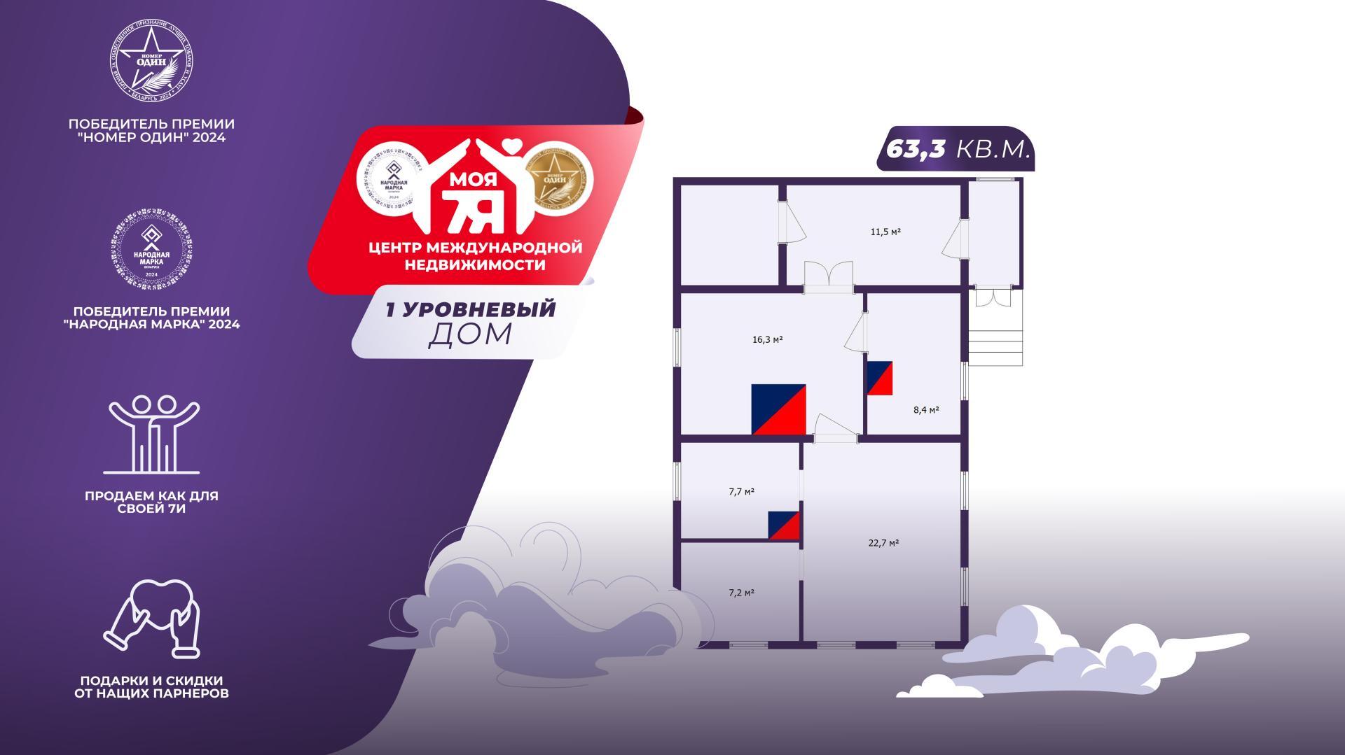 Дом по адресу гп. Старобин, Пограничная ул.