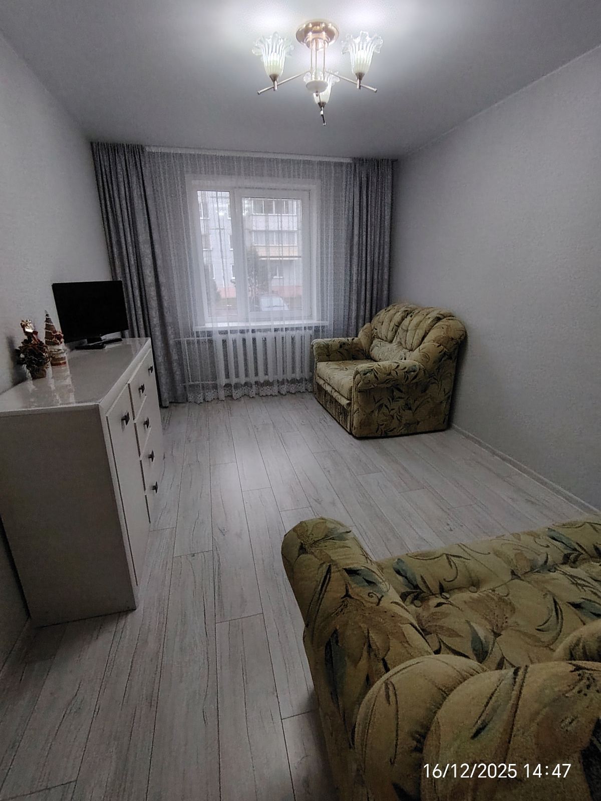 1-комнатная квартира  в аренду по адресу д. Боровка, 18, Лепельский район,...