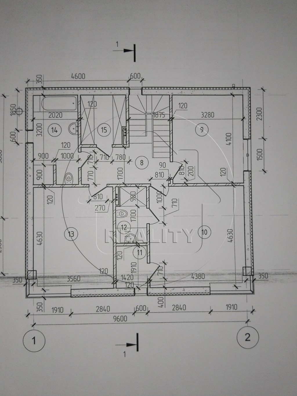 Дом по адресу Коробка 2-этажного дачного дома