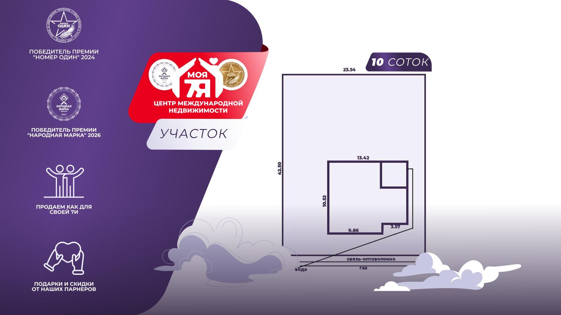 Участок по адресу г. Логойск, Красивая ул.