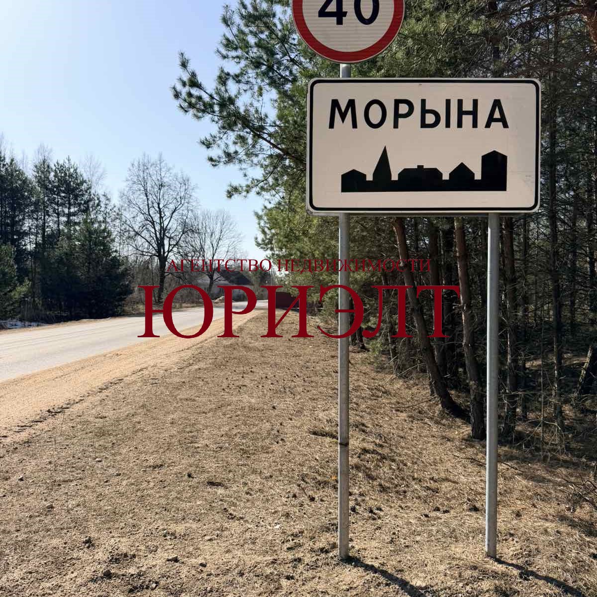 Участок по адресу Центральная ул., аг. Морино, Гродненская область