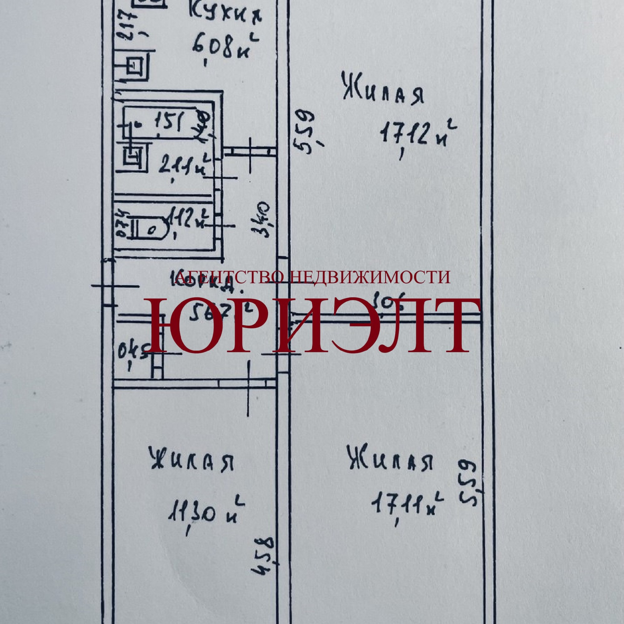 3-комнатная квартира по адресу Волгоградская ул., 23, Гомель, Гомельская область