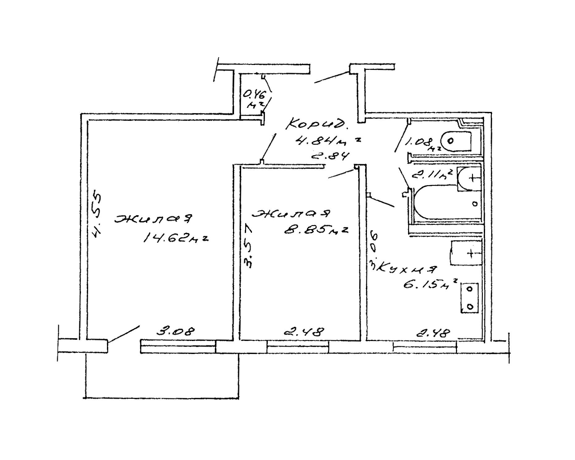 2-пакаёвая кватэра па адрасе г. Минск, Голодеда ул., д. 69