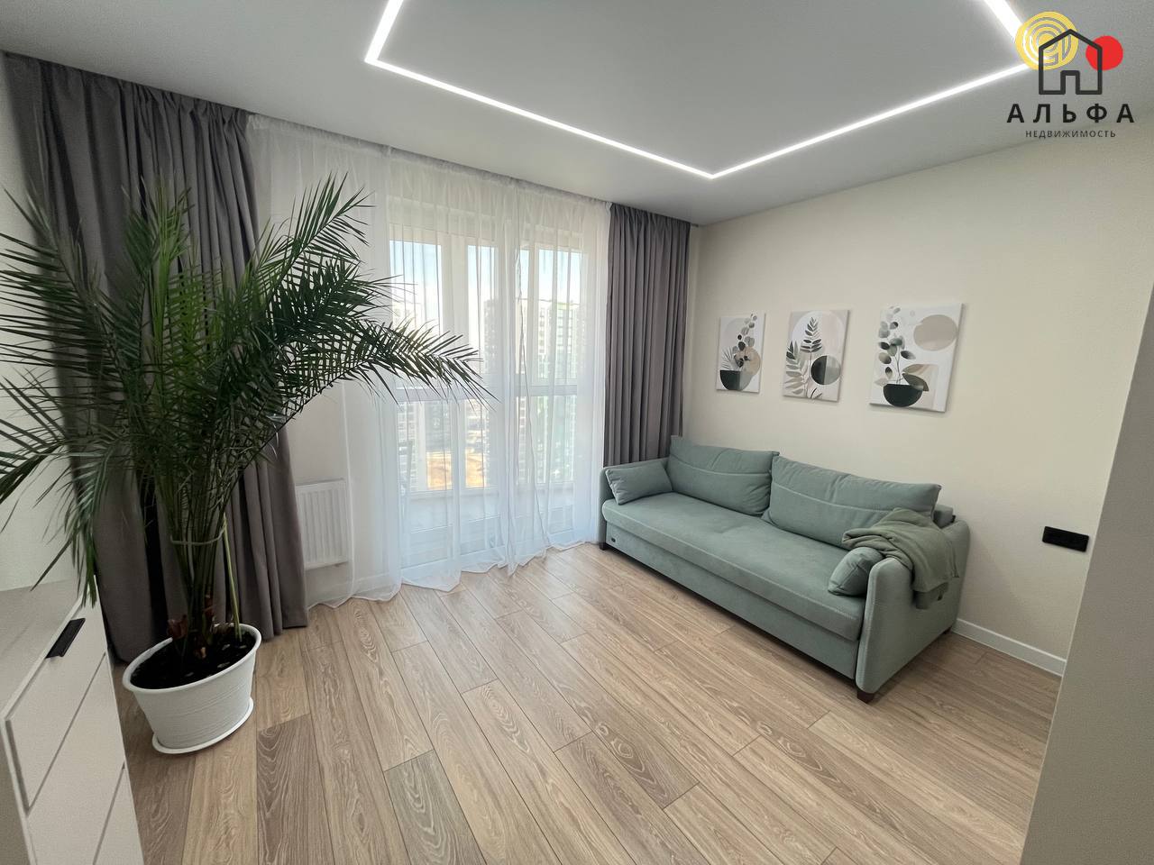 1-комнатная квартира по адресу здание Брюссель, квартал Западная Европа,...