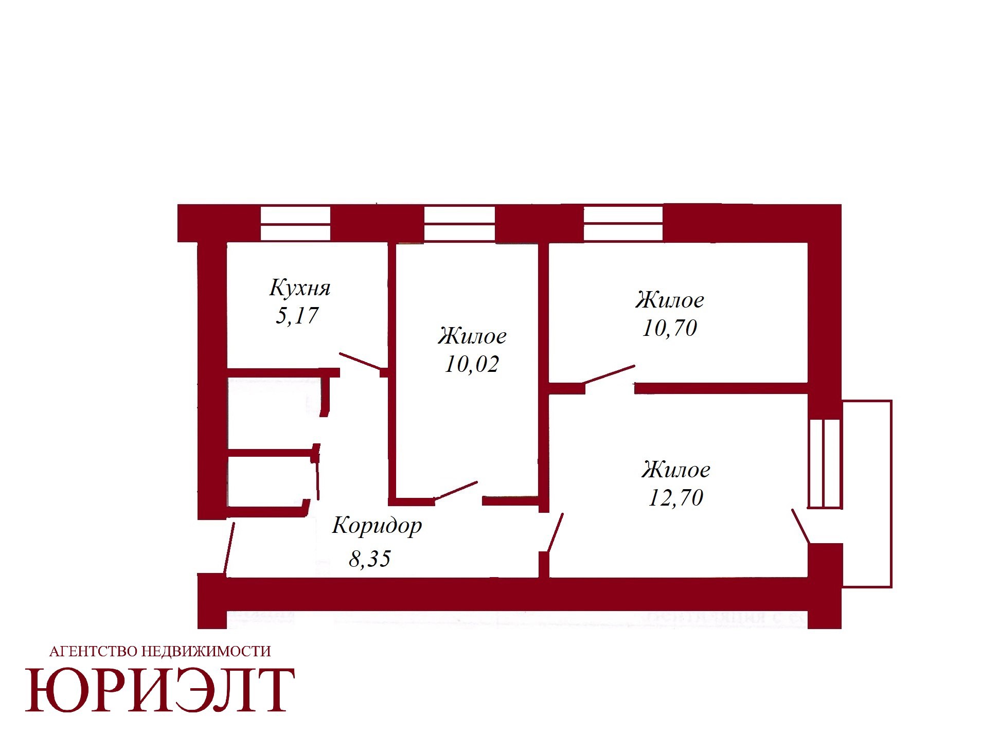 3-пакаёвая кватэра па адрасе ул. Иркутско-Пинской Дивизии, 73, Пинск, Брестская ...