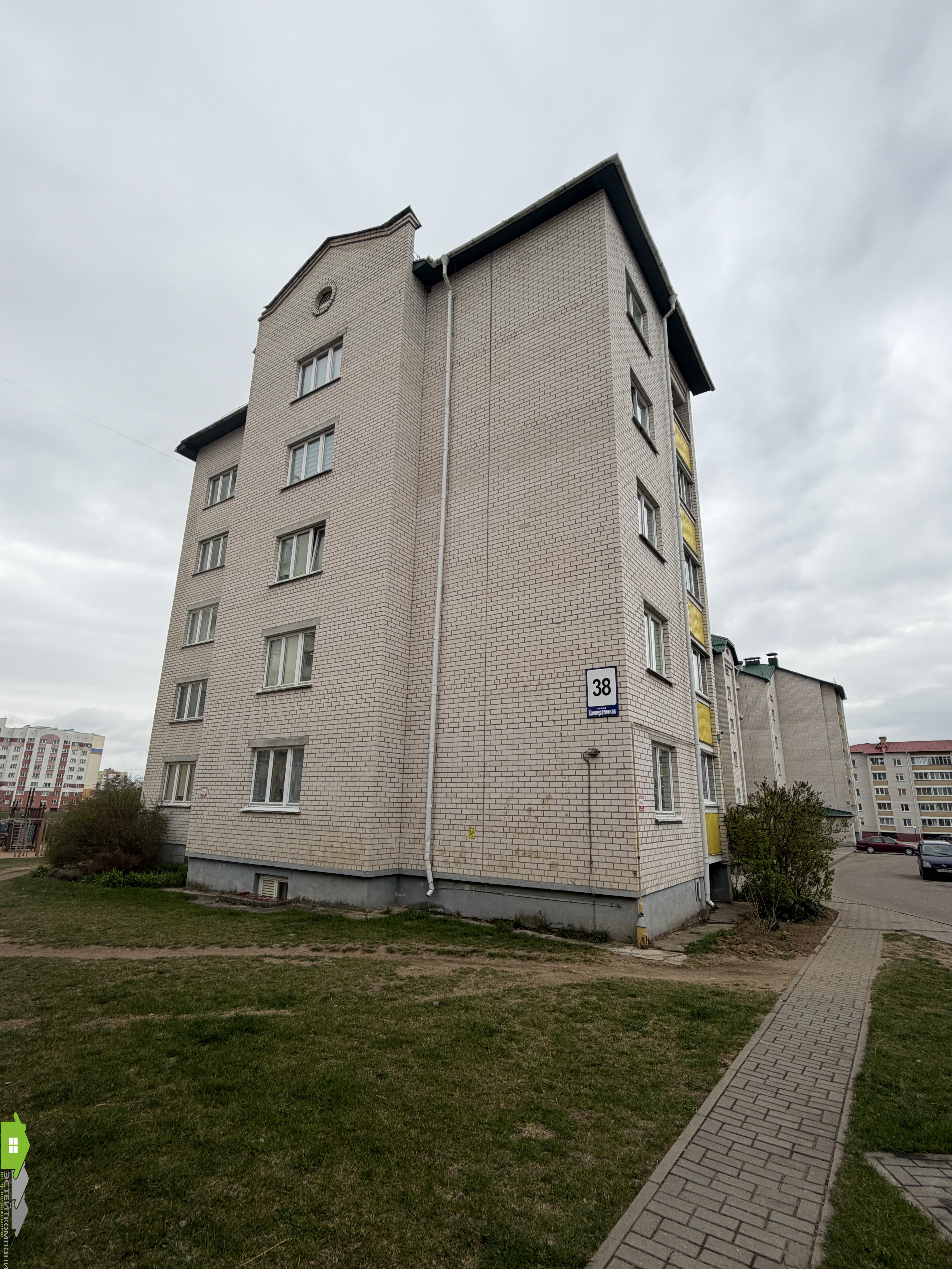 2-комнатная квартира по адресу г. Лида, Кооперативная ул., д. 38