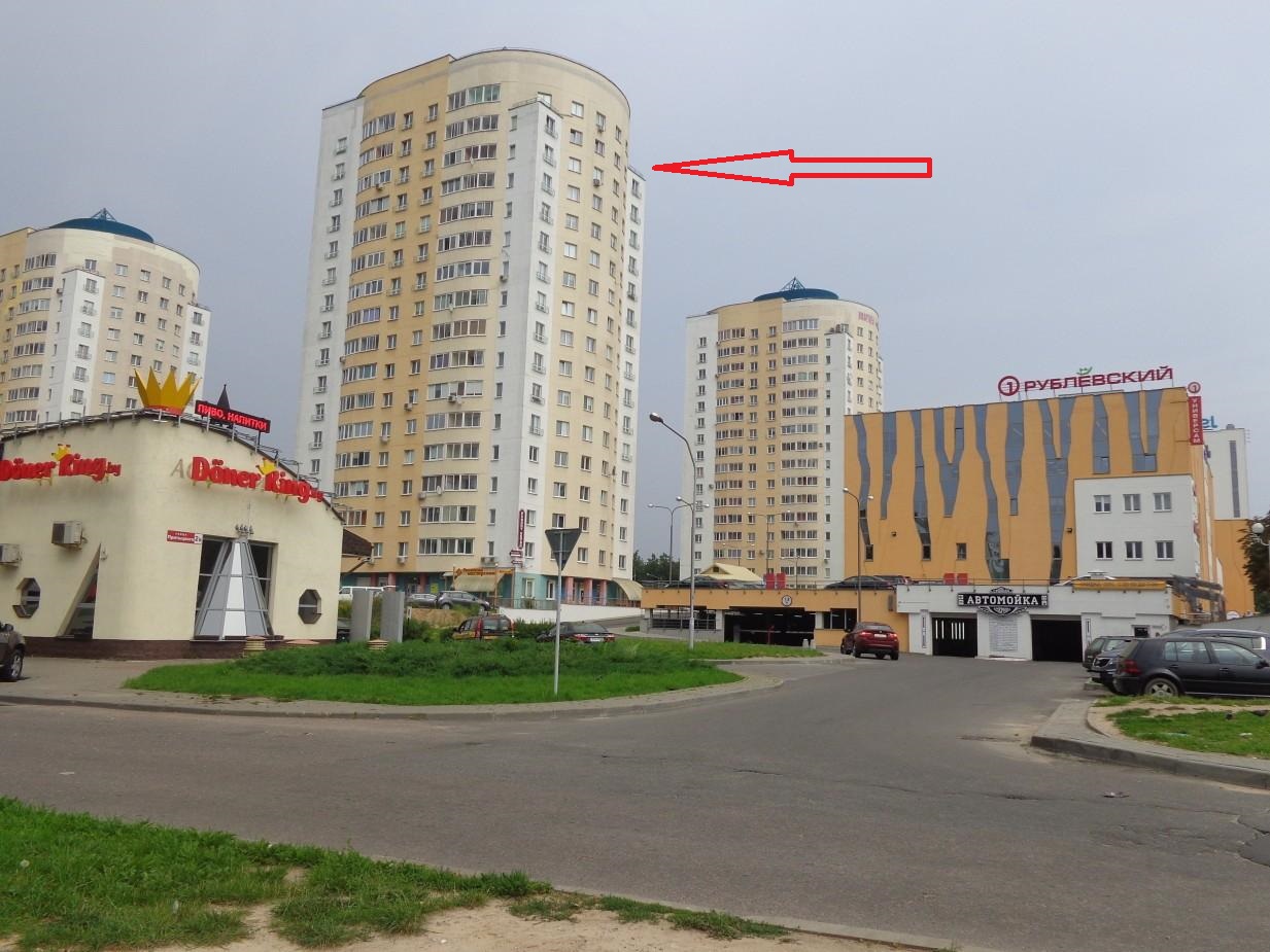 1-комнатная квартира  в аренду по адресу ул. Притыцкого, 2к2, Минск