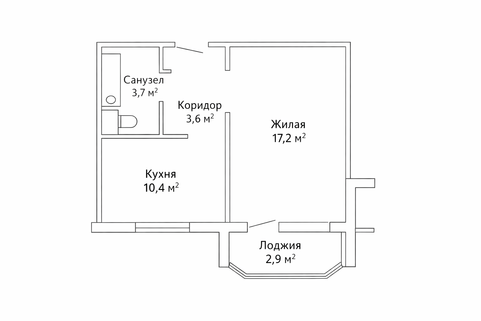 1-пакаёвая кватэра па адрасе ул. Н.Н. Александрова, 2, аг. Лесной, Минский район
