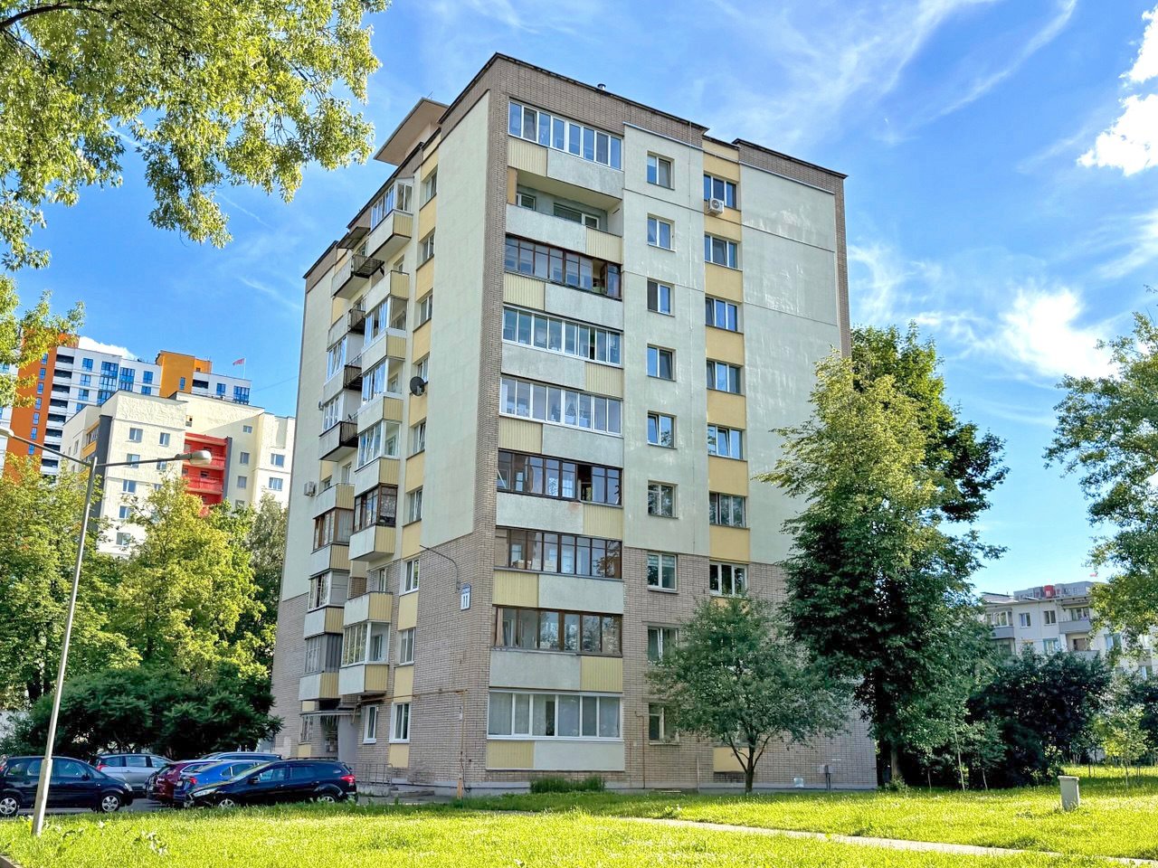 1-комнатная квартира по адресу Аэродромная ул., 11, Минск