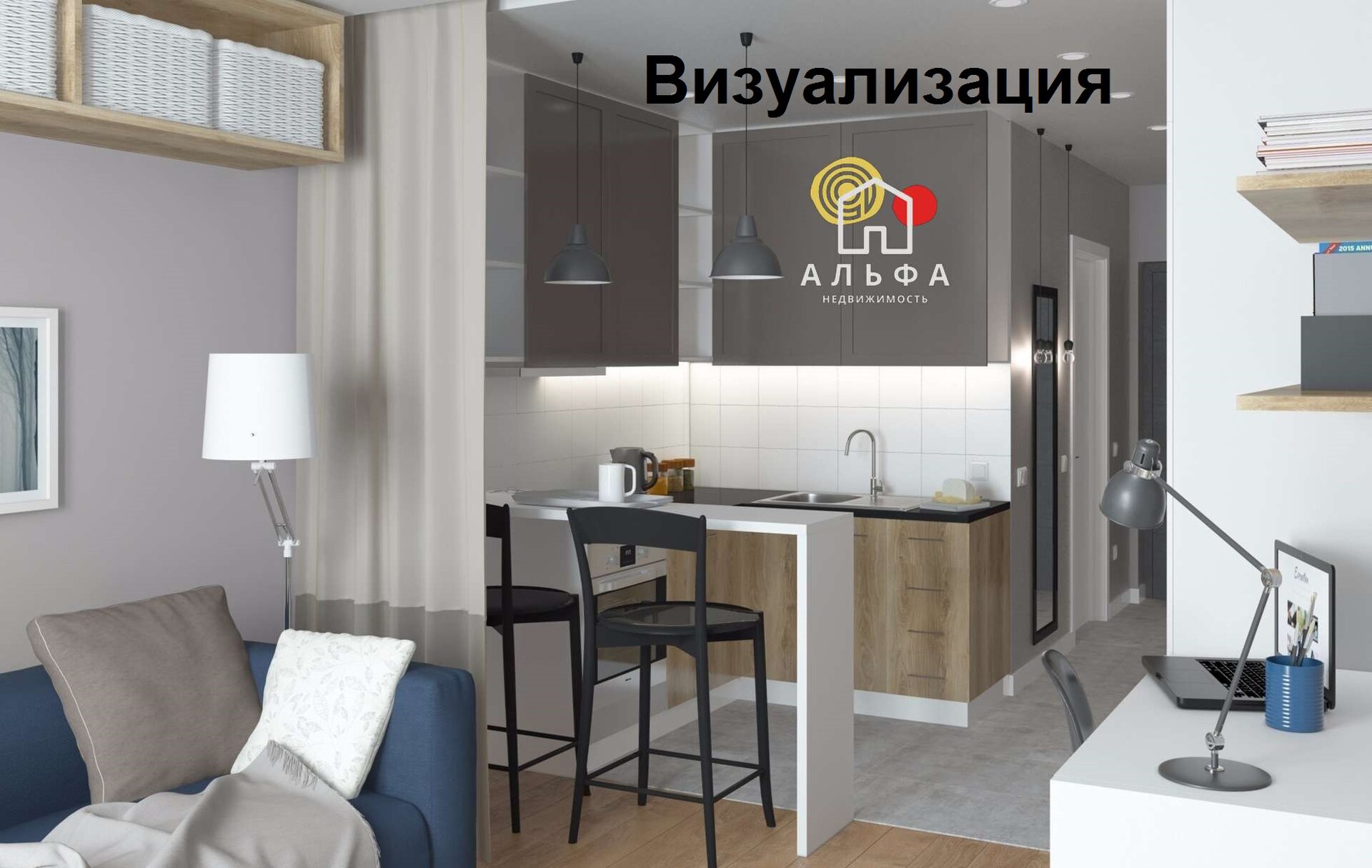 1-комнатная квартира по адресу дом Миконос, Средиземноморский квартал,...