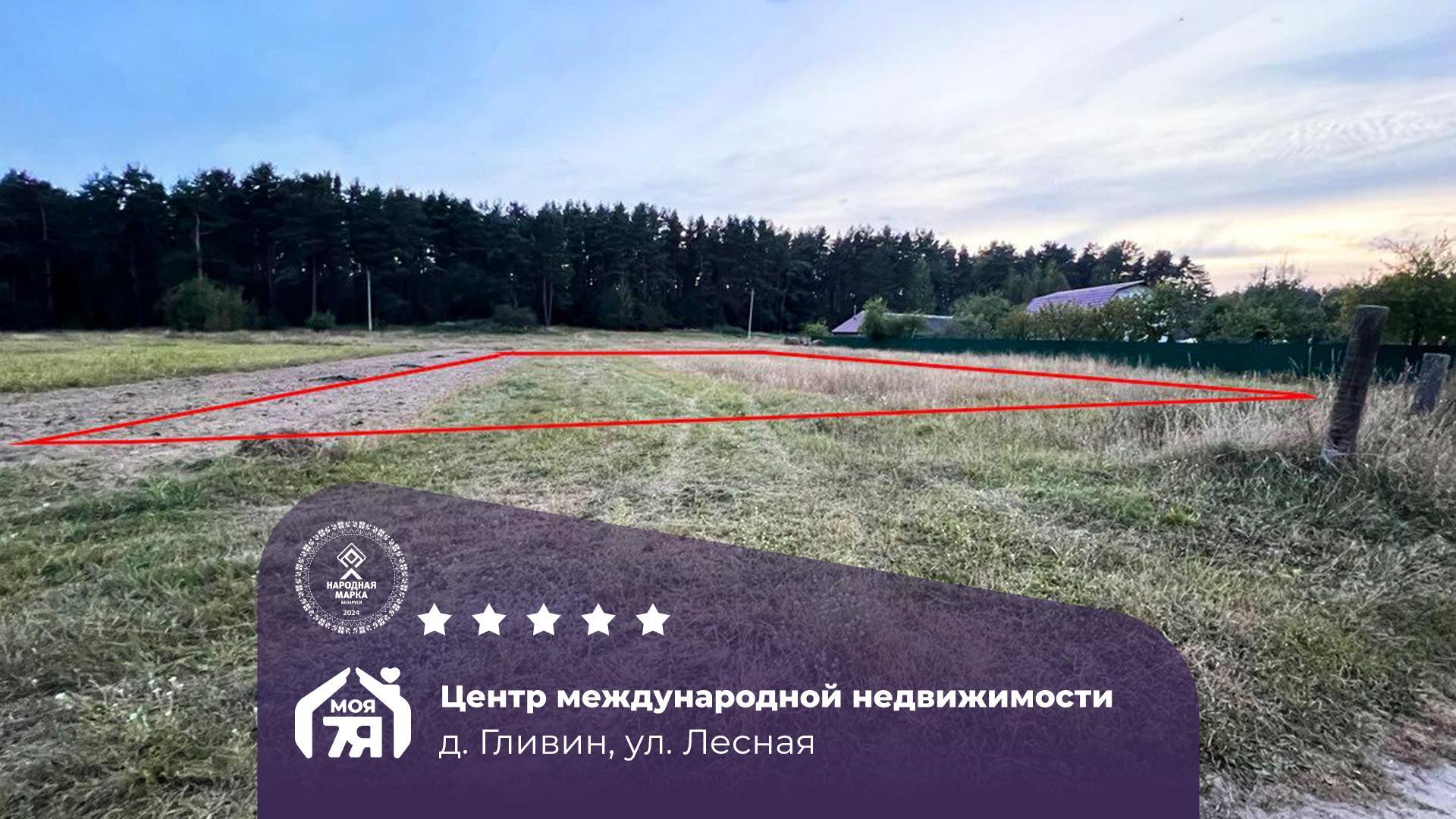 Участок по адресу д. Гливин, Лесная ул.