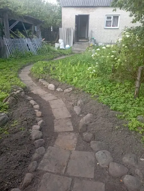  м² и участком соток