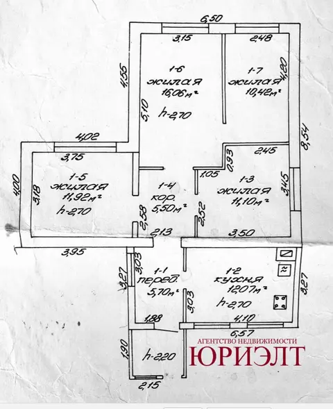  м² и участком соток