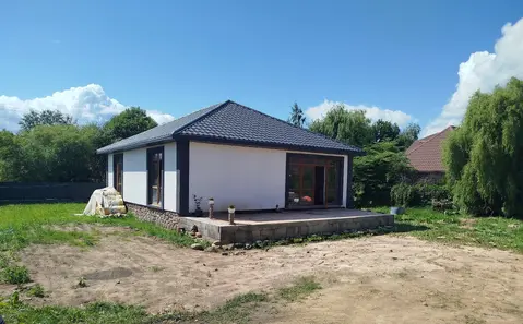  м² и участком соток