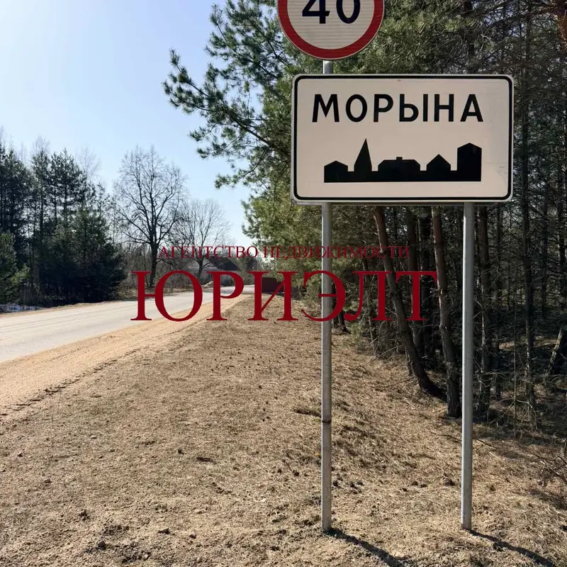 Участак, вул. Цэнтральная, аг. Морына, Іўеўскі раён