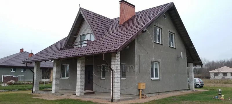 Дом, вул. Цэнтральная, аг. Вялікія Радванічы, Брэсцкі раён