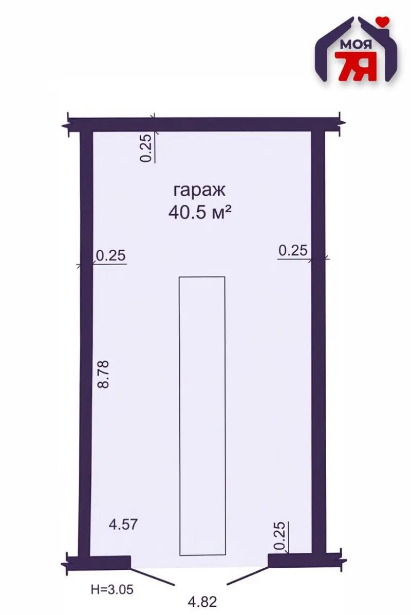 Гараж па адрасе г. Солигорск, Октябрьская ул.