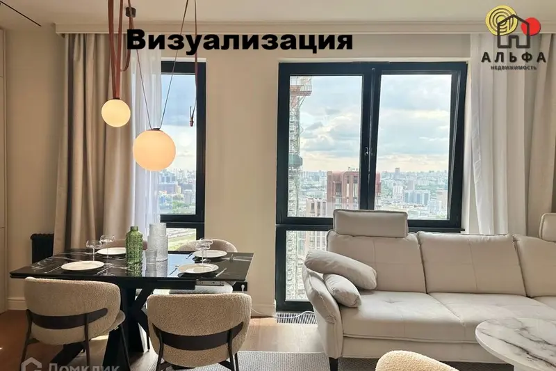 3-комнатная квартира по адресу здание Лиллехаммер, квартал Чемпионов, эксперимен...