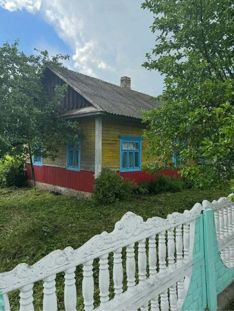 Дом, вул. Зарэчная, в. Понача, Клецкі раён